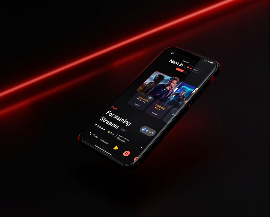 Netfly app interface